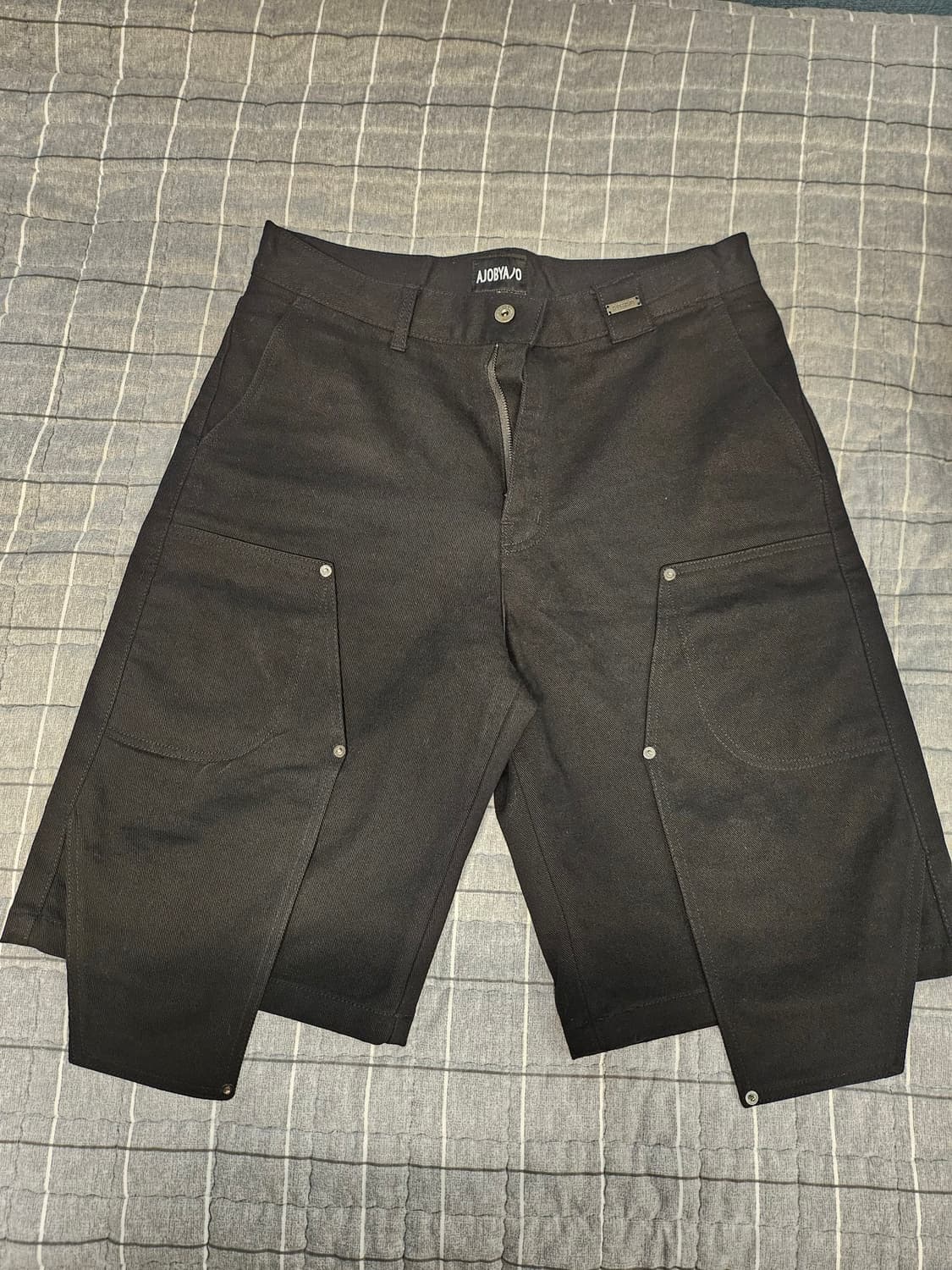 아조바이아조 Double Knee Paneled Shorts 상품이미지4