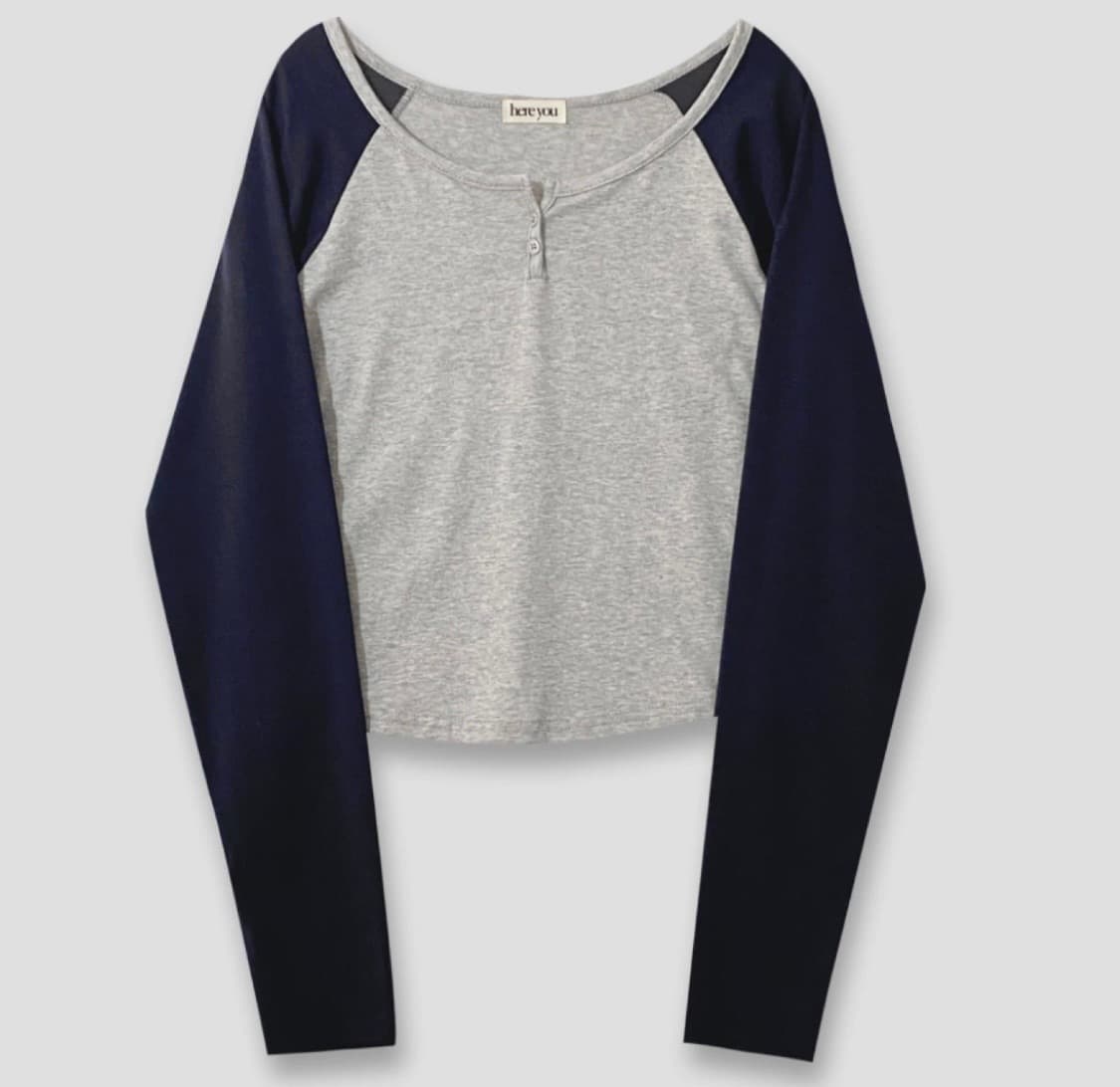 navy raglan t-shirt 상품이미지1