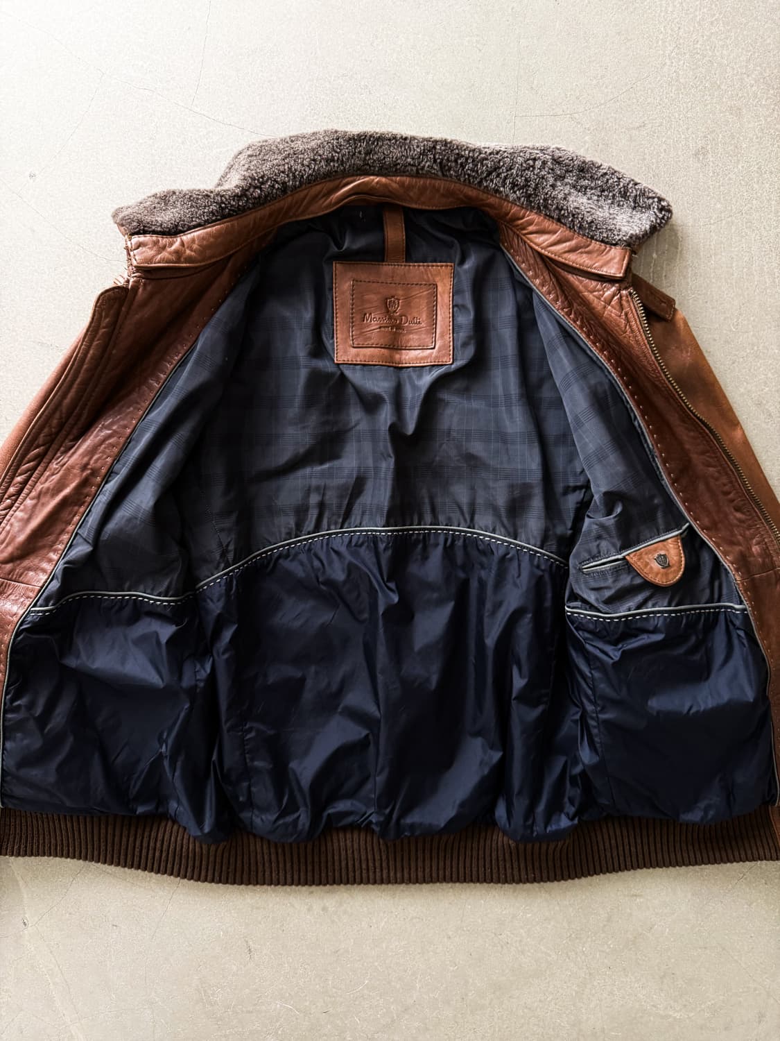 Massimo Dutti Cowhide Bomber Jacket 상품이미지6