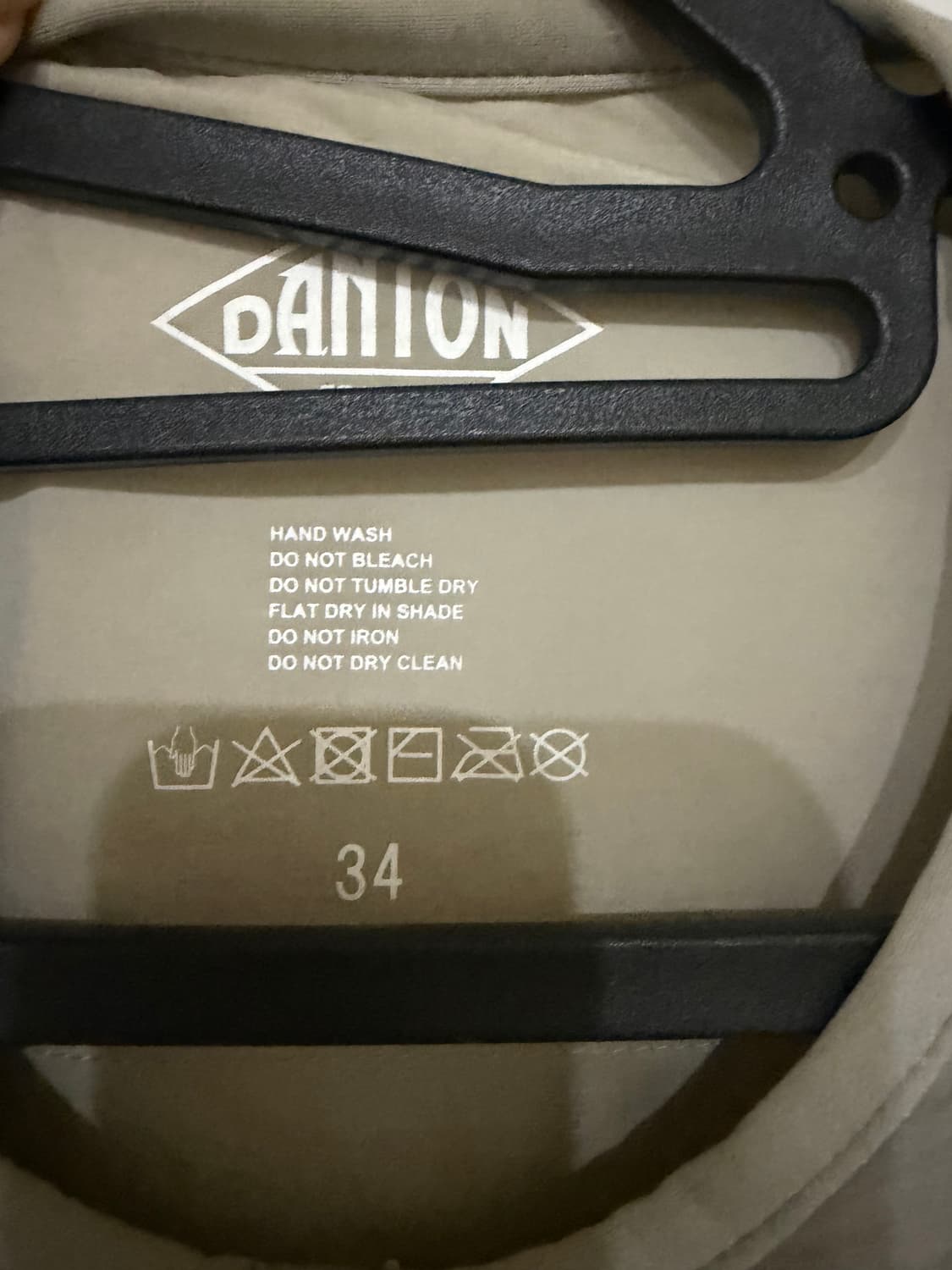 단톤 경량 패딩 그레이 34 s 여성 상품이미지4