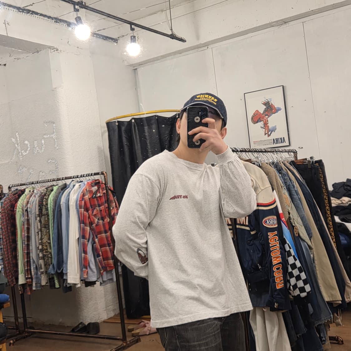 90s 노피어 no fear 롱 슬리브 made in usa 상품이미지7