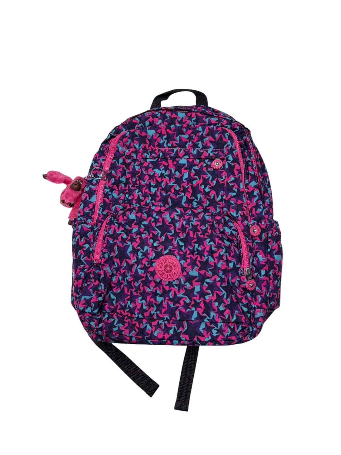 Kipling 스타 패턴 백팩 상품이미지1