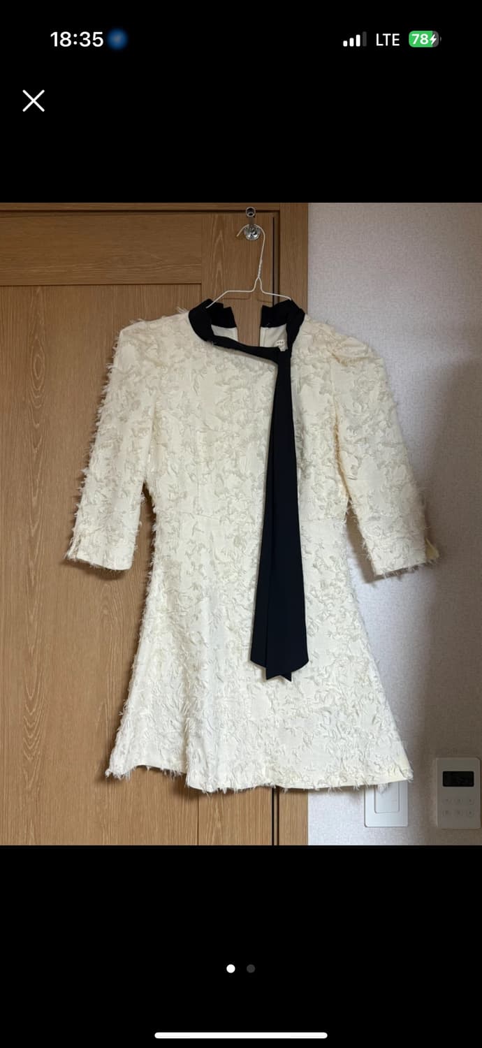 모던로브 저체제작 fall in love 폴인러브 원피스 크림 S 상품이미지1