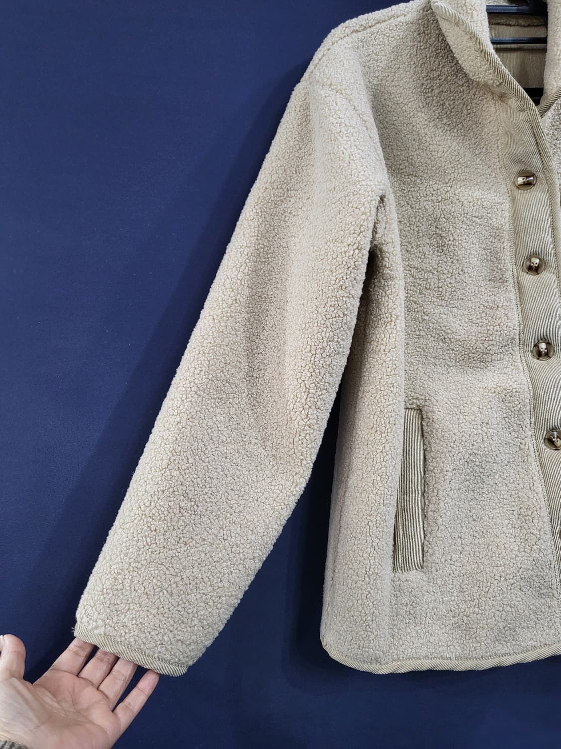 후리스 세미 오버핏자켓(새상품) 상품이미지2