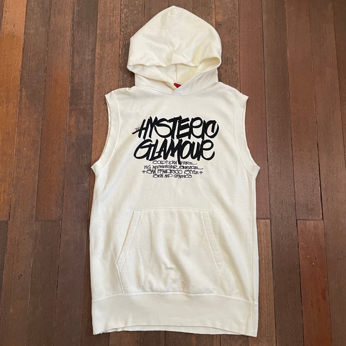 히스테릭 글래머 아카이브 후드 베스트 상품이미지1