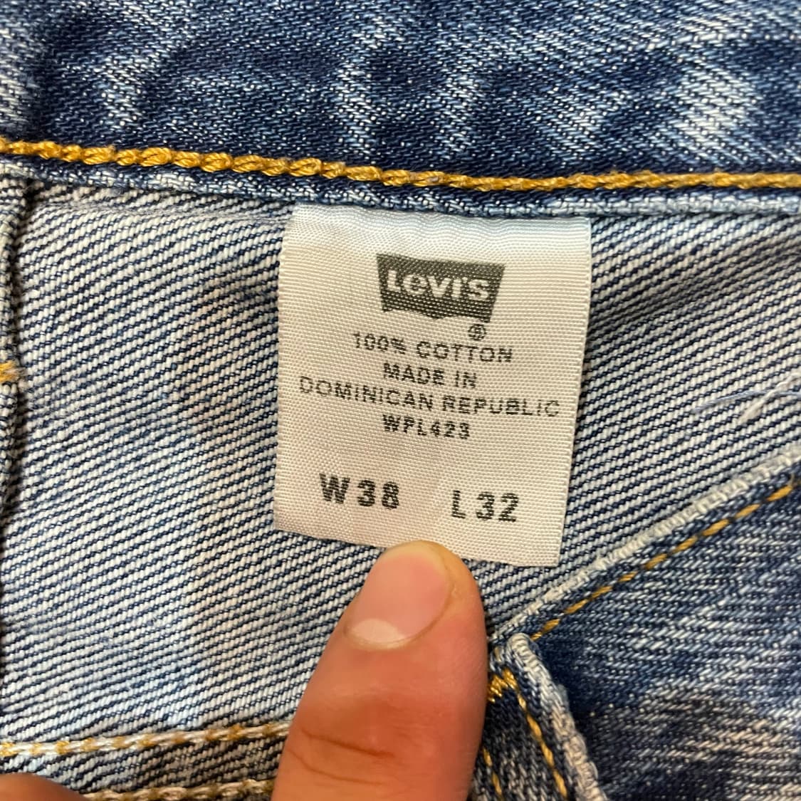 00s 리바이스 501 데님팬츠 p554 상품이미지4