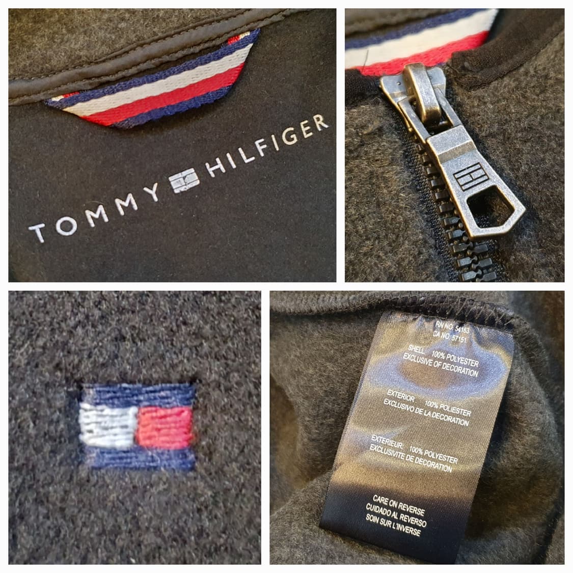 (새상품)100.타미 후리스 후드자켓 상품이미지9