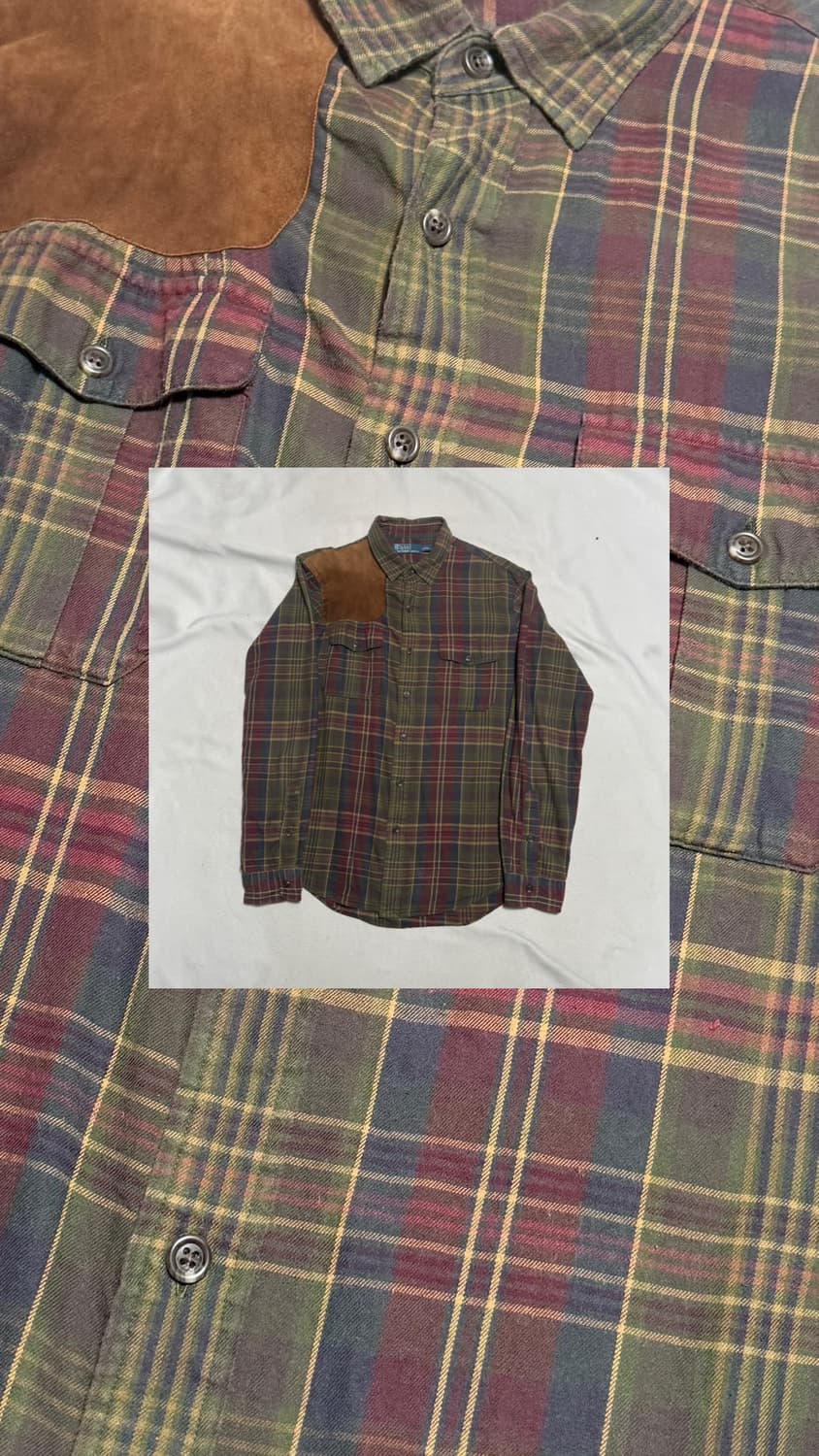 폴로랄프로렌 체크 셔츠 상품이미지1