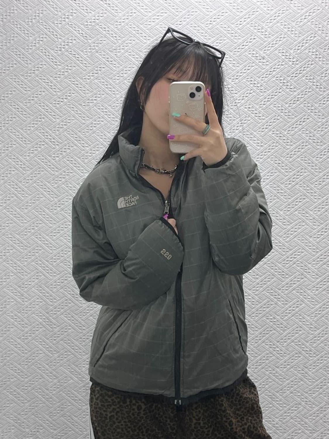 노스페이스 00's 리버시블 빈티지 다운 패딩 M C06937 상품이미지2