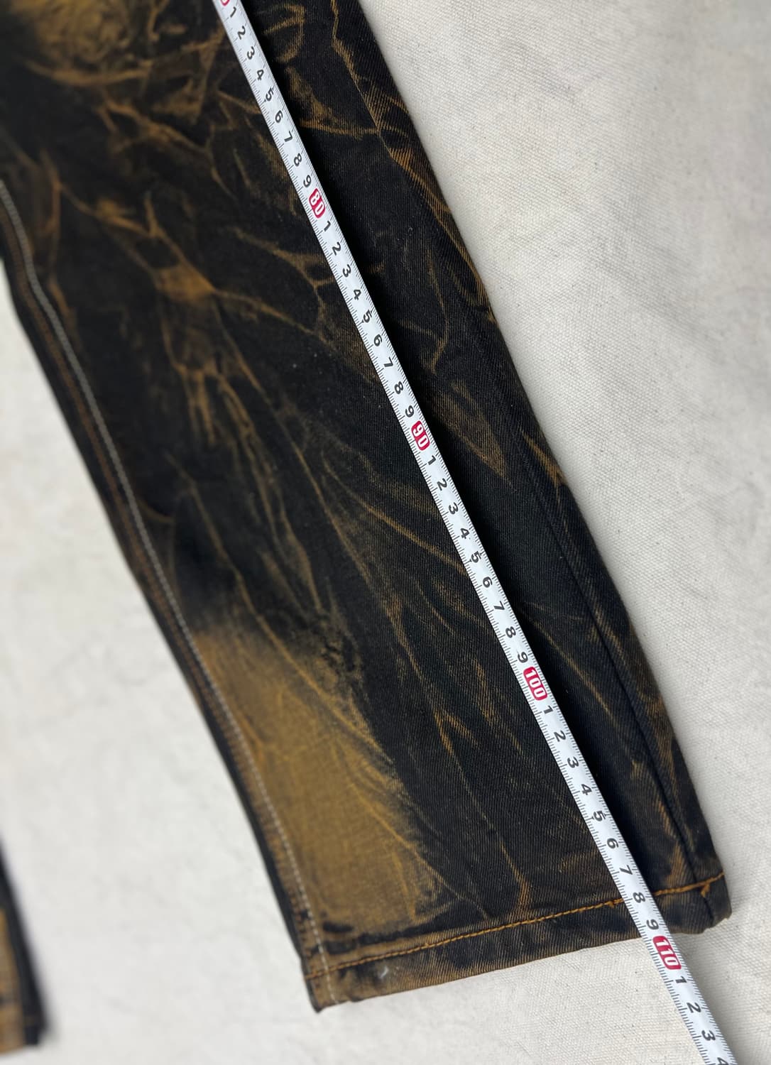 다크블랙 패치워크 데님 36 상품이미지7