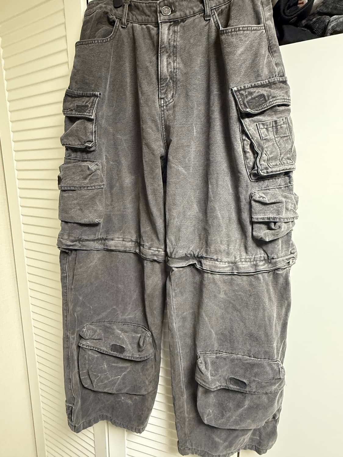 Dnsr 피그다잉 투웨이 카고 팬츠 상품이미지4