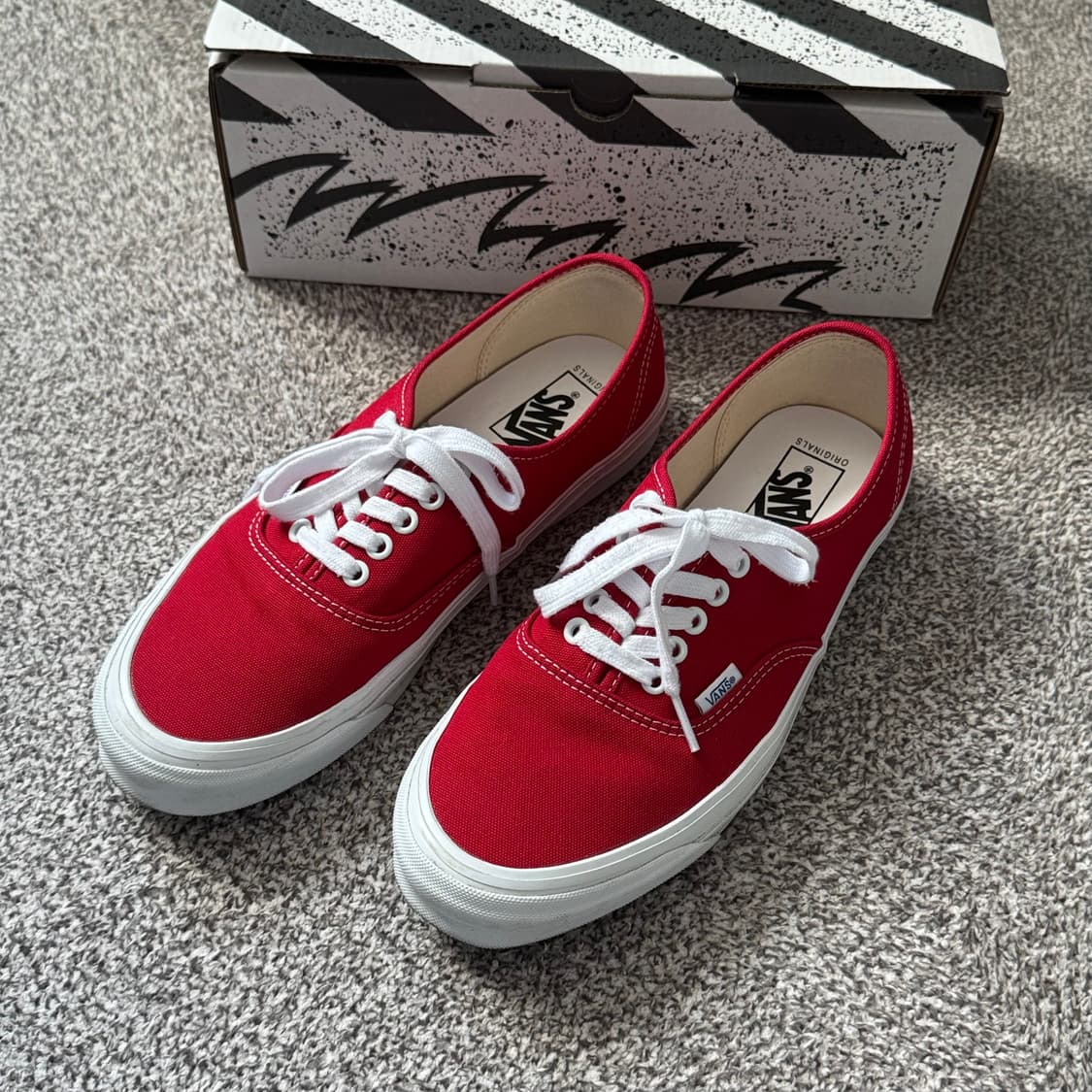 [280] 반스 볼트 OG 어센틱 LX 레드 VN0A4BV905D 상품이미지1