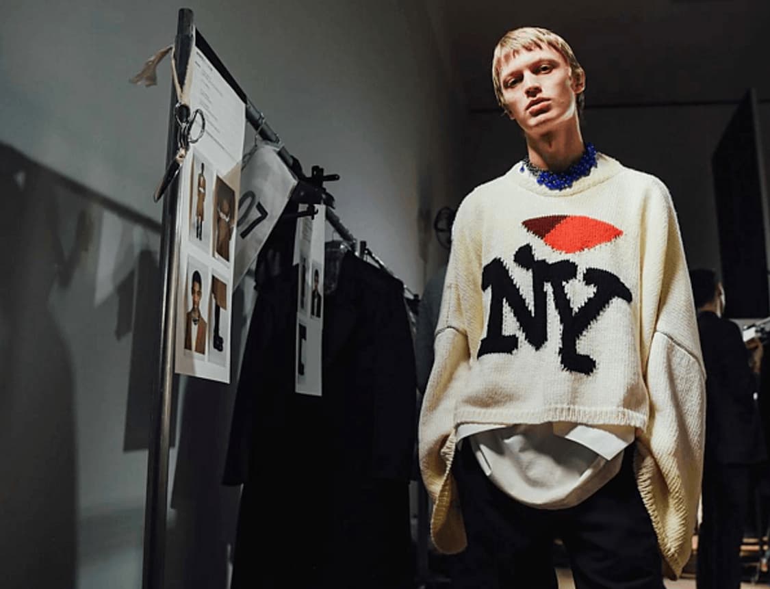 Raf Simons NY Knit Sweater 상품이미지2