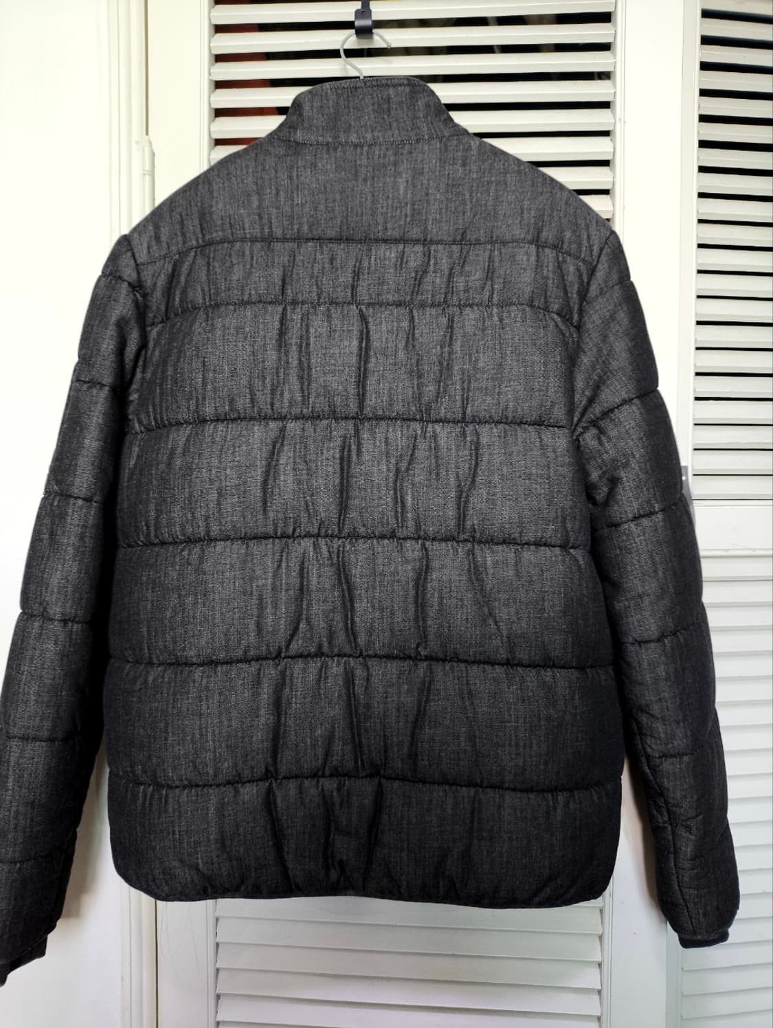 M 캘빈클라인 그레이 데님 경량패딩 상품이미지6