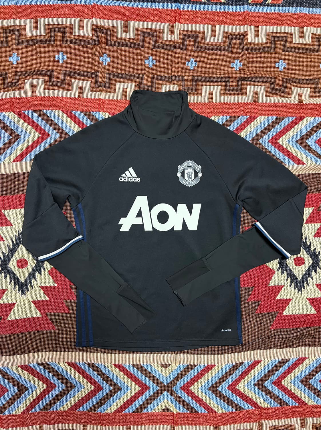 95) 16-17 아디다스 맨유 트레이닝 탑 져지  상품이미지1