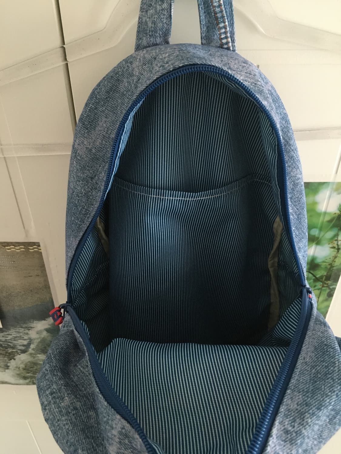 일본빈티지 토이스토리 데님 백팩 모리걸 상품이미지2