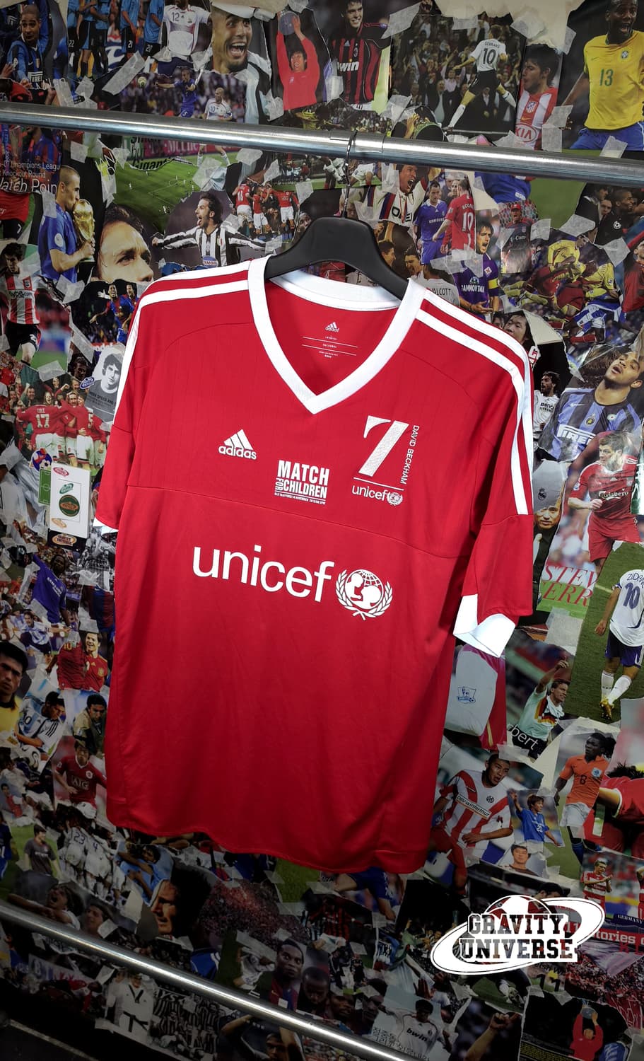 유니세프 자선경기 2015 베컴 유니폼 (박지성 참가) 상품이미지2