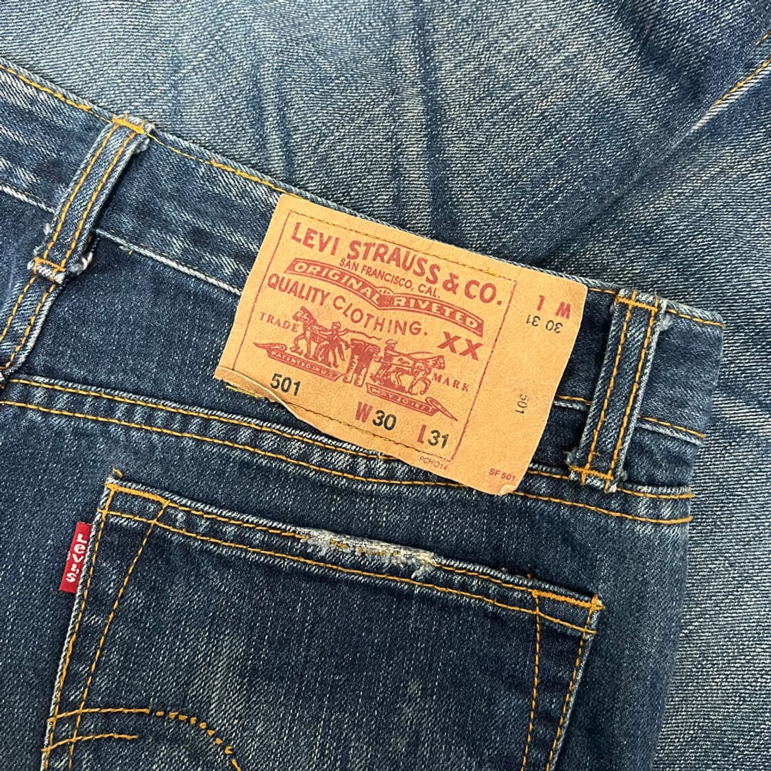 리바이스 501 데님 팬츠 청바지 30 상품이미지4