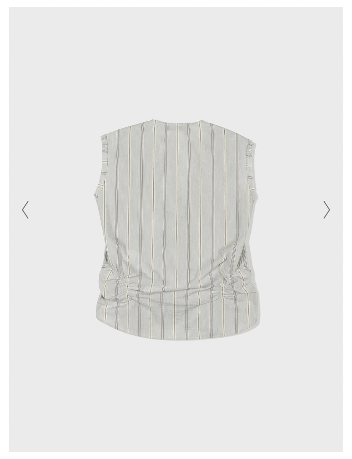 로우클래식 Wrinkle Sleeveless Shirt 상품이미지4