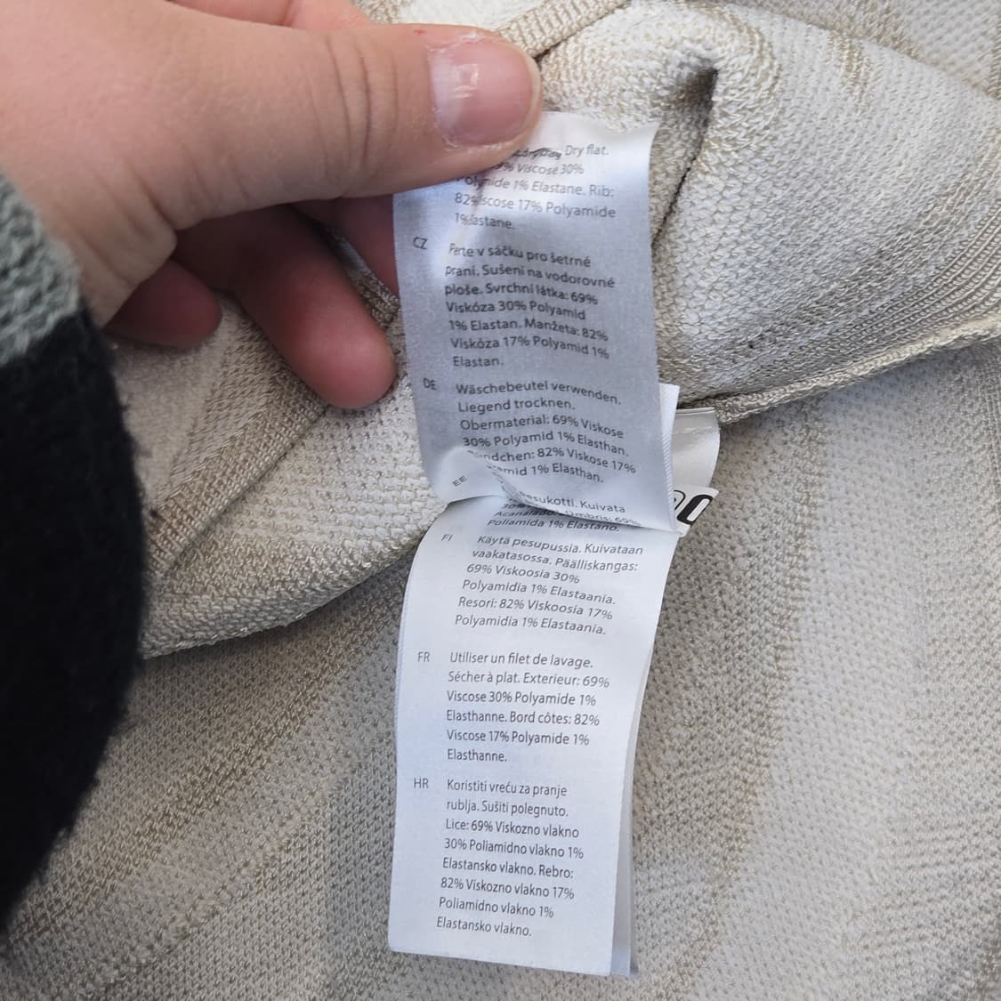 COS 코스 웨이브 패턴 스웨터 s 상품이미지6