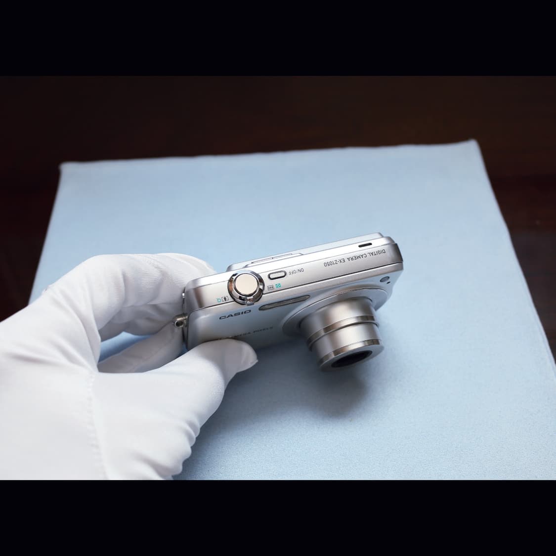 레어 <준민트급> 카시오 엑슬림  z1050 실버 빈티지 디카 상품이미지3