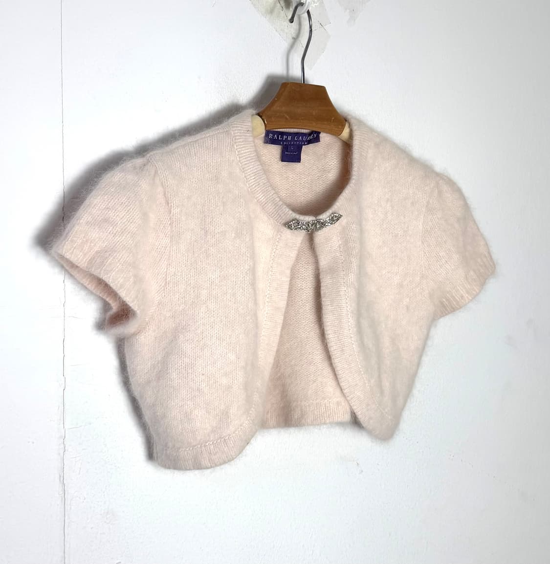 폴로랄프로렌 폴로 폴로가디건 폴로퍼플라벨 볼레로가디건 폴로니트  상품이미지1