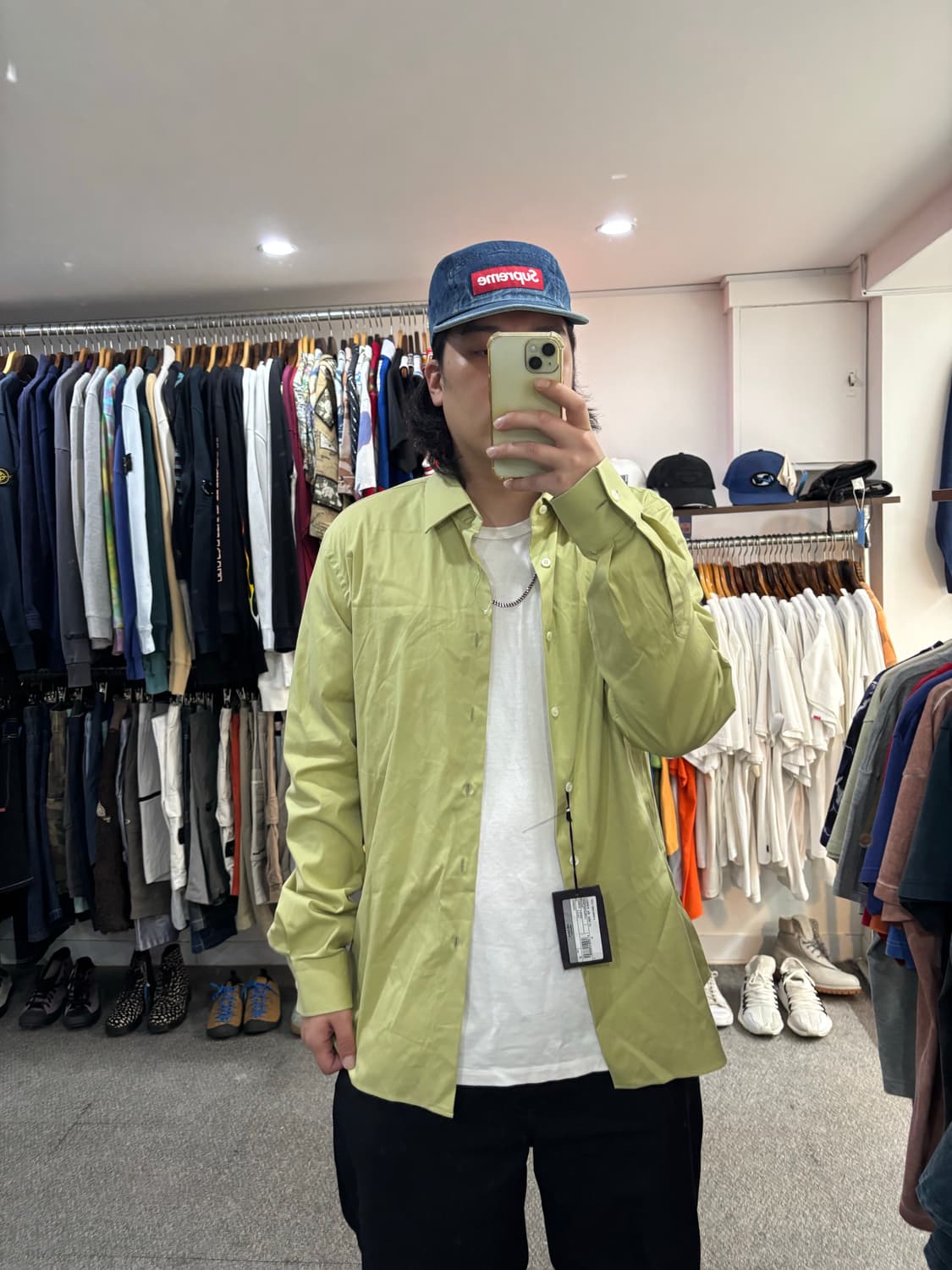 프라다 새상품 카마시아 셔츠 상품이미지6