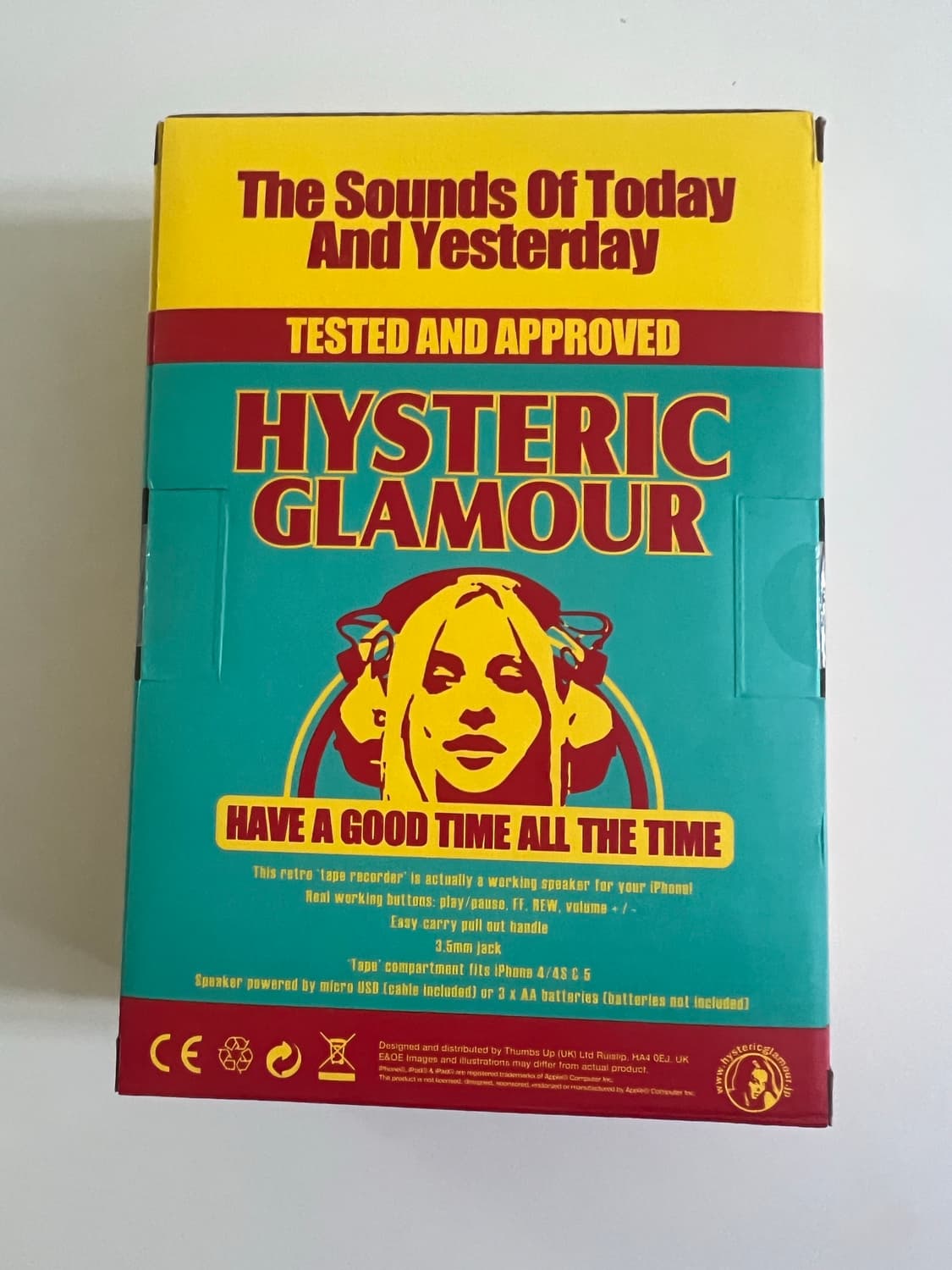 히스테릭 글래머 휴대용 아이폰 스피커 상품이미지2