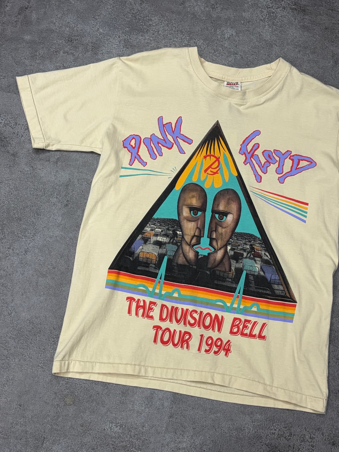 00s Anvil t reprint 핑크플로이드 Division Bell 상품이미지2