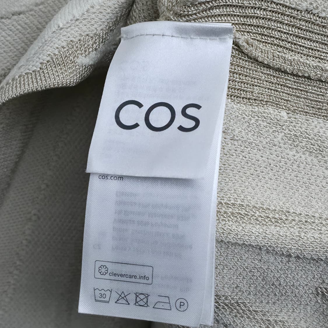 [L] COS 코스 지브라 패턴 니트 스웨터 상품이미지5