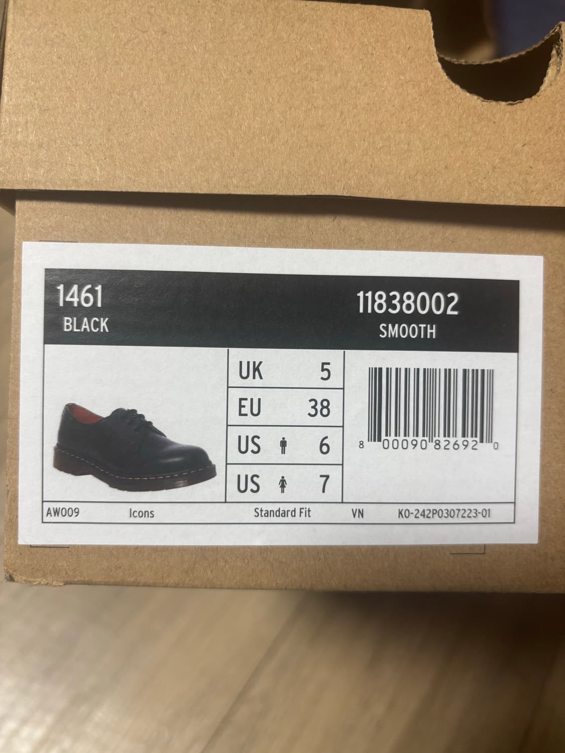 닥터마틴 1461 스무스 240 상품이미지4