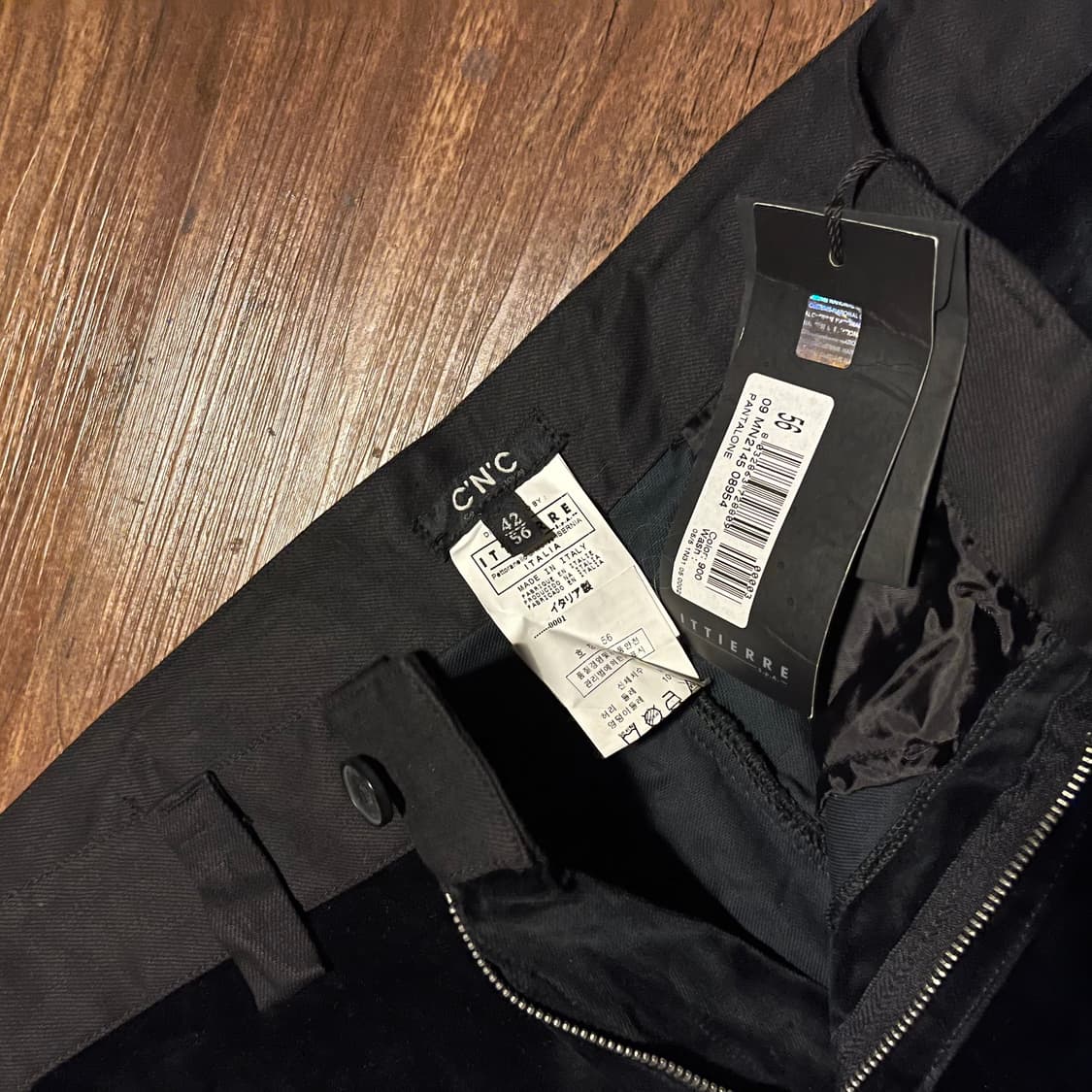 CNC Italian-Made Velvet Wide Pants 상품이미지7