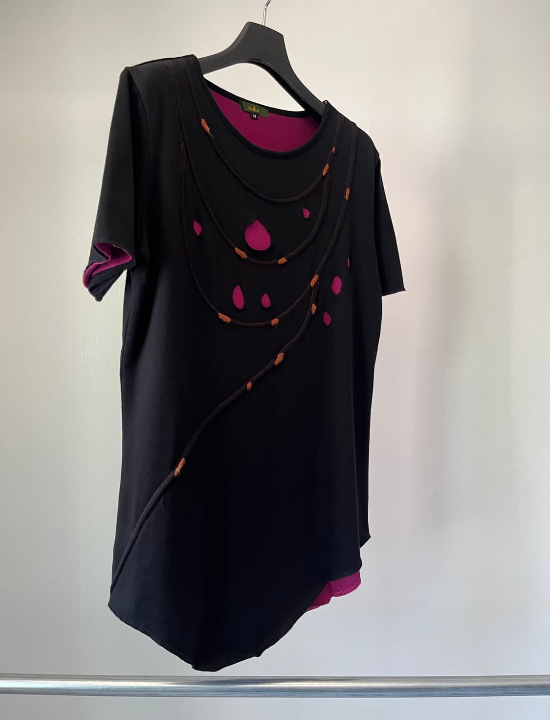 Obelisk Asymmetry Double Face Cutsew 상품이미지3