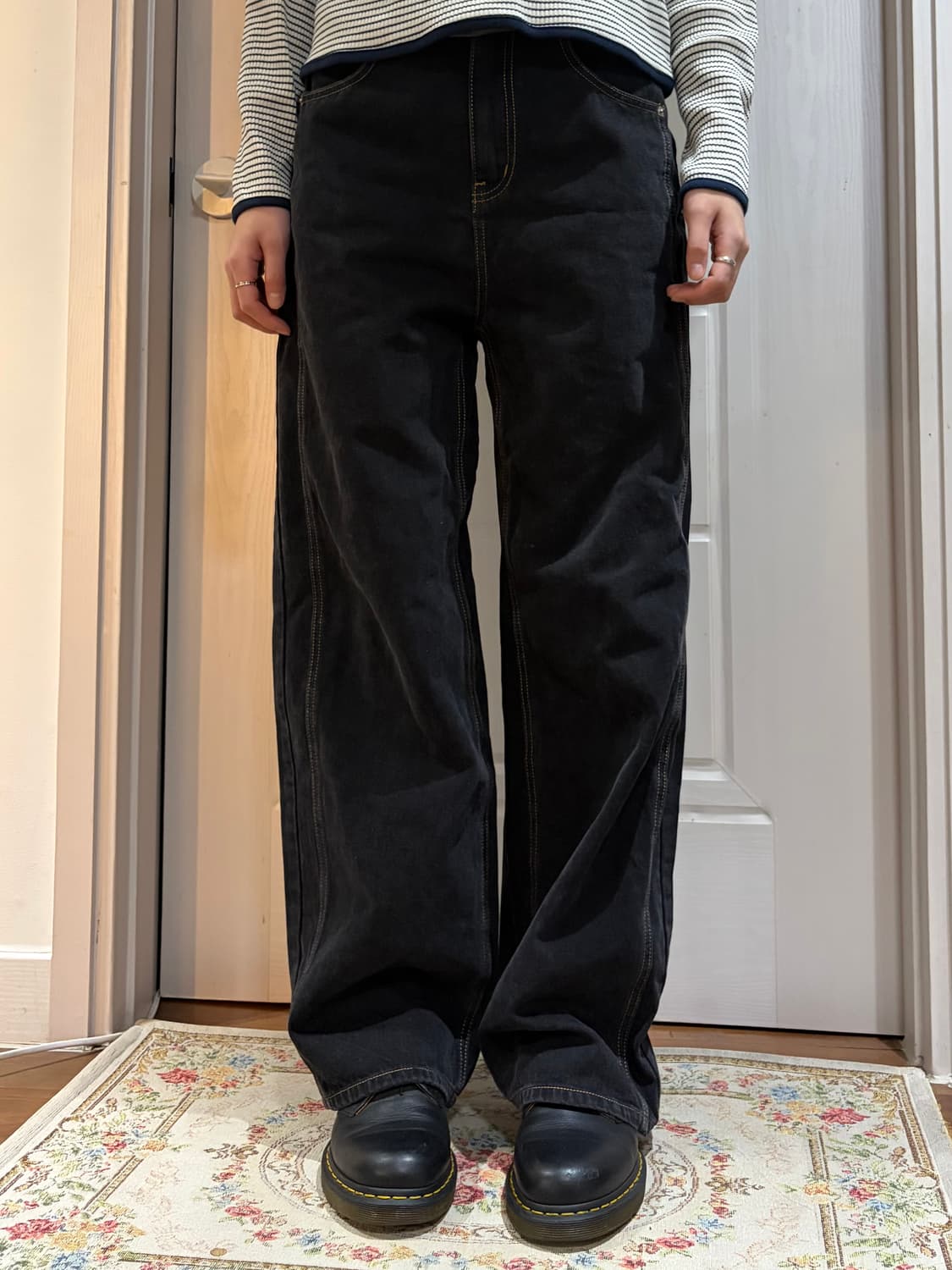 에잇세컨즈 흑청 데님 상품이미지1