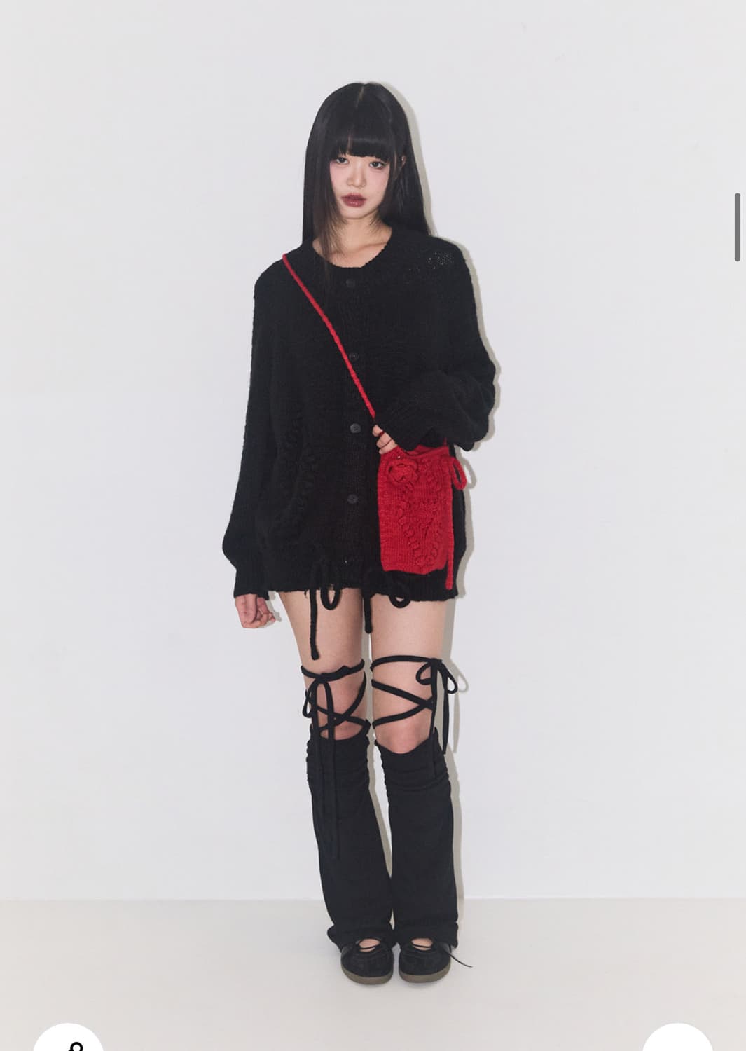 일리고 플레르 다이아 가디건 블랙 상품이미지3