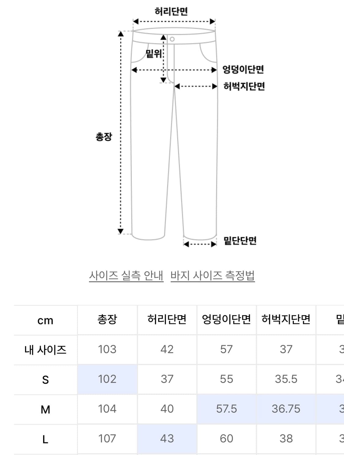 위캔더스 DWARF DENIM PANTS (DENIM) M 상품이미지4