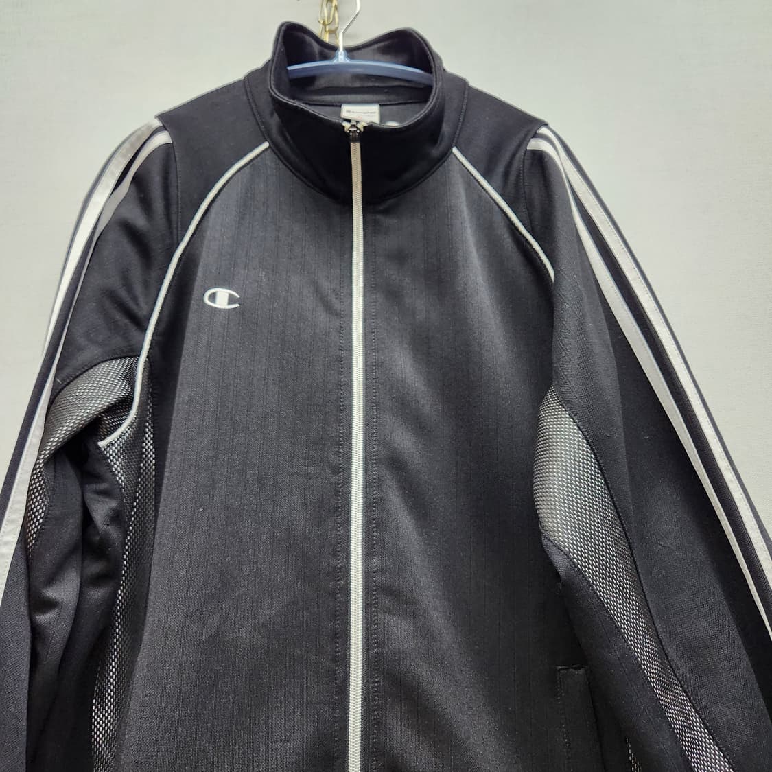 올드스쿨 챔피온 사이드라인 로고 스트링 트랙탑 자켓 XL(XL) 상품이미지2