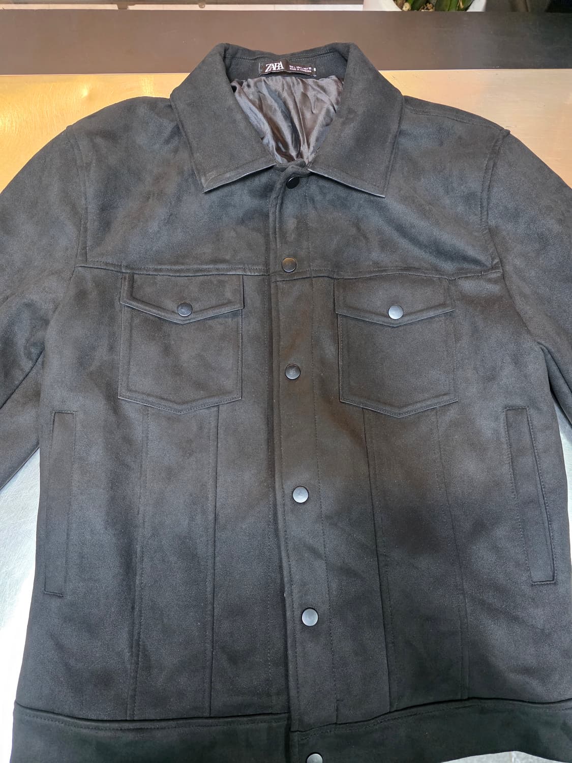 자라 페이크 스웨이드자켓 상품이미지1