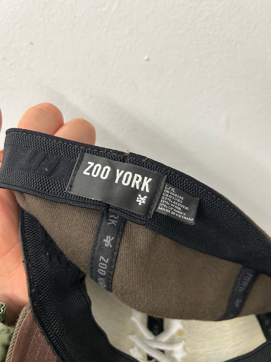 ZOO YORK 쥬욕 브라운 캡 L/XL 상품이미지4