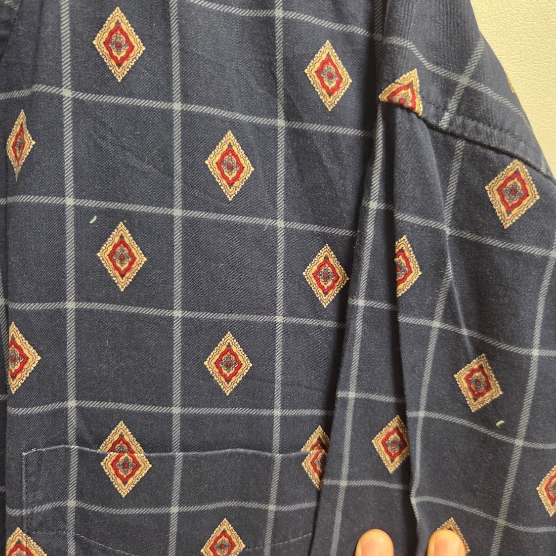 Natural Issue 나바호 패턴 셔츠 2XL(110) 상품이미지4