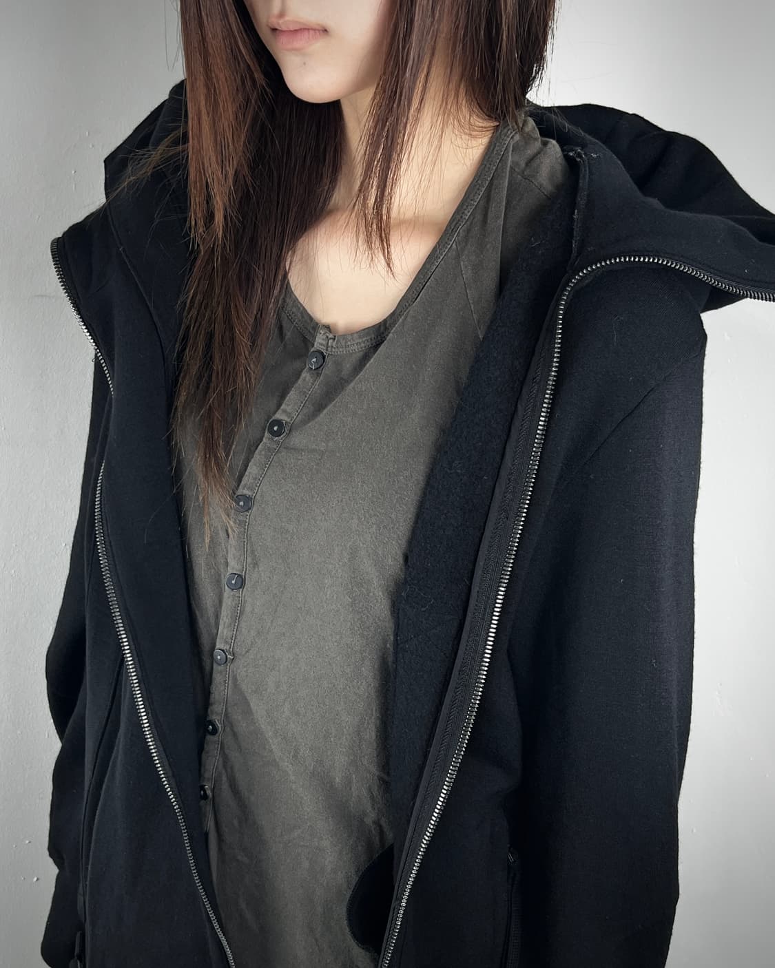 D.HYGEN DOUBLE ZIP SUSPENDER HOOD JACKET 상품이미지4