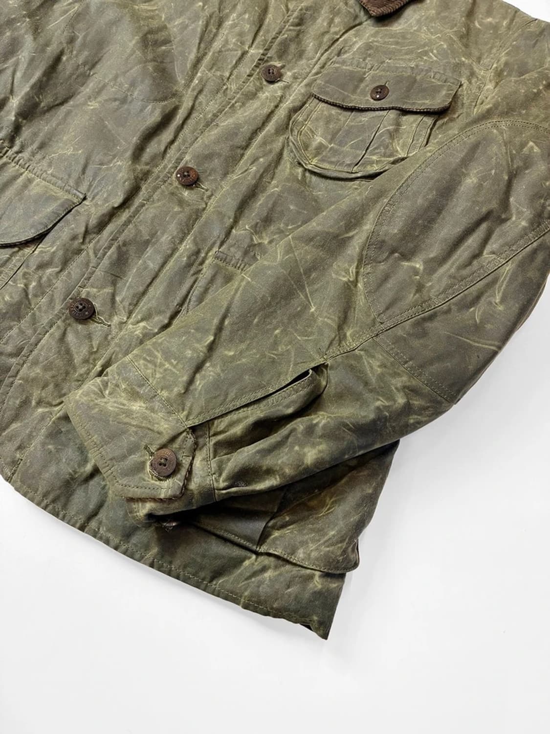 폴로 랄프로렌 90's 오일 클로스 왁스 모호크 헌팅 자켓 PN5654 상품이미지4