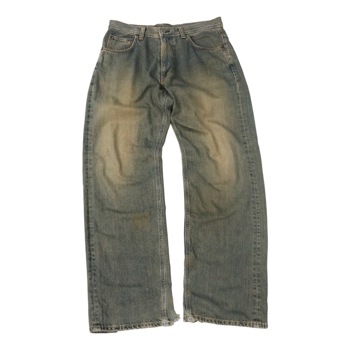 에드윈(EDWIN) 빈티지 엑스트라 배기 워싱 데님 팬츠 (34) 상품이미지1