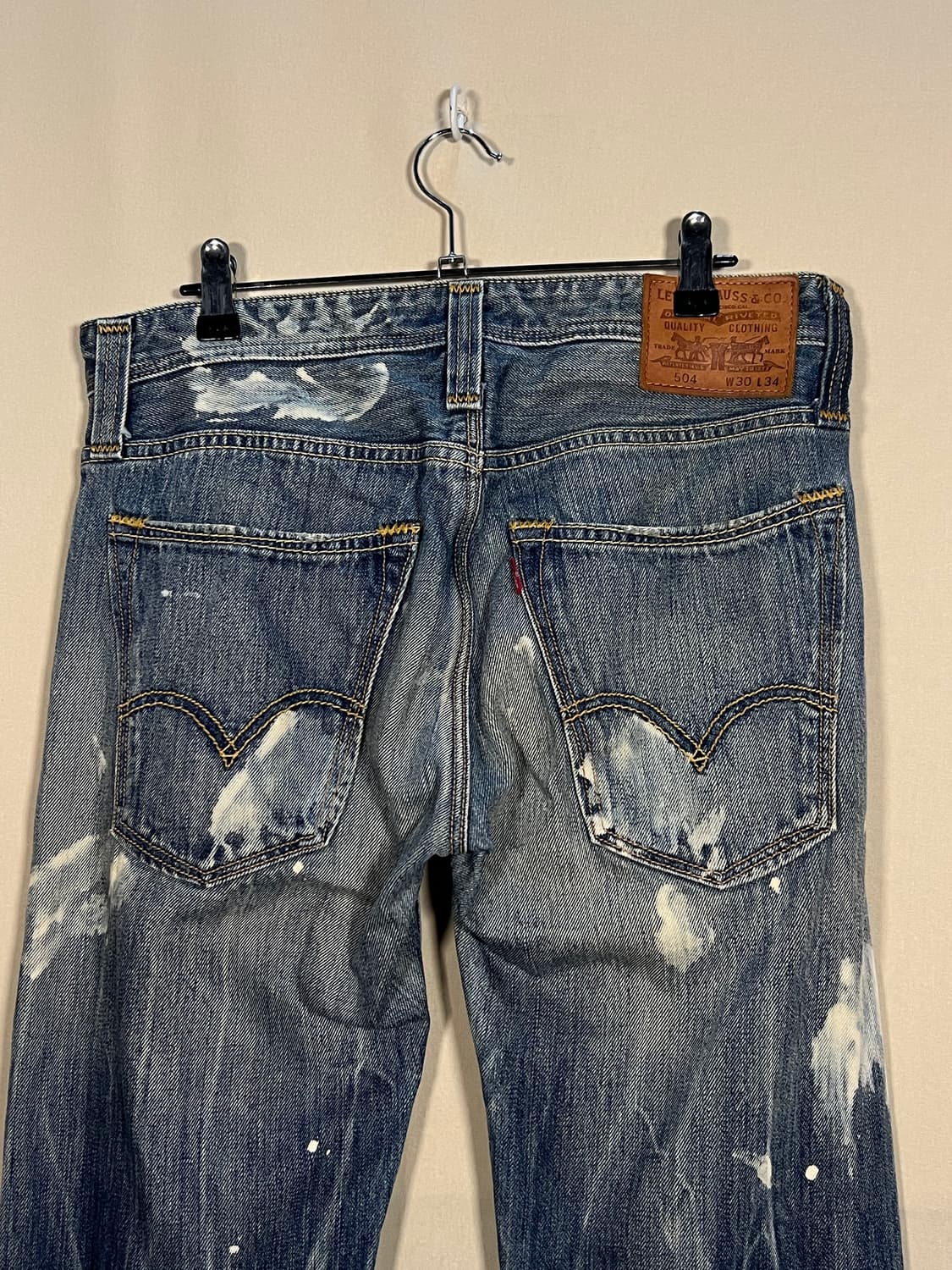 리바이스 504 페인팅 스트레이트 처분  상품이미지3