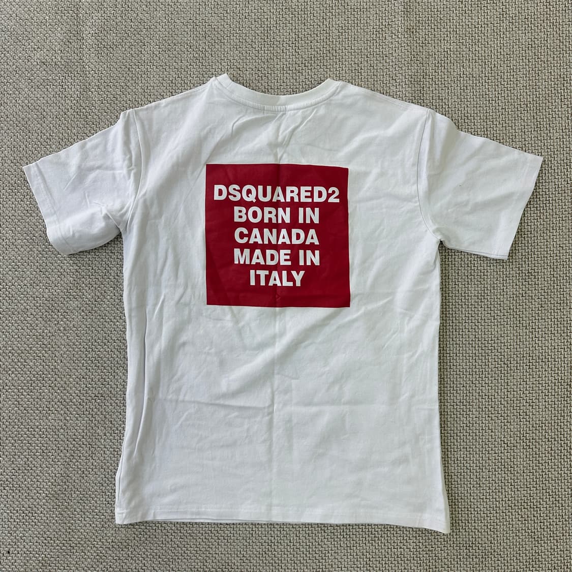 XL 디스퀘어드2 라운드 반팔 티셔츠 0413D 상품이미지4