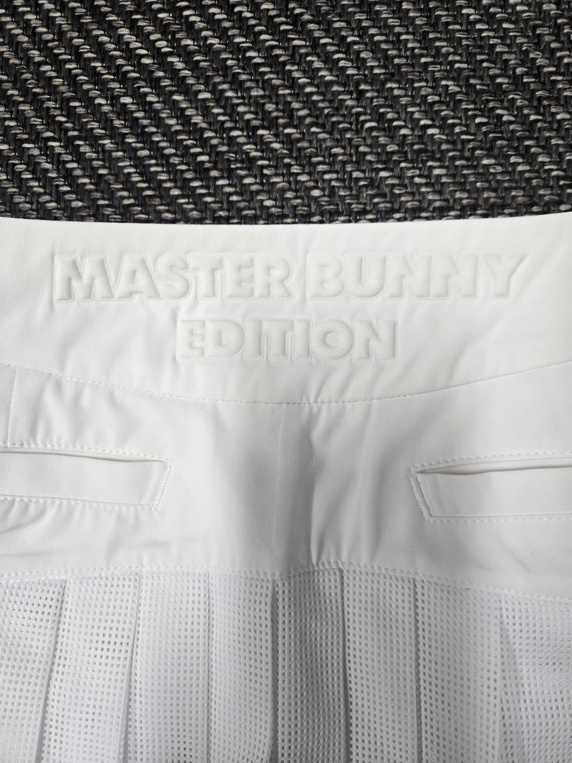 마스터바니에디션 화이트 플리츠 스커트 상품이미지5