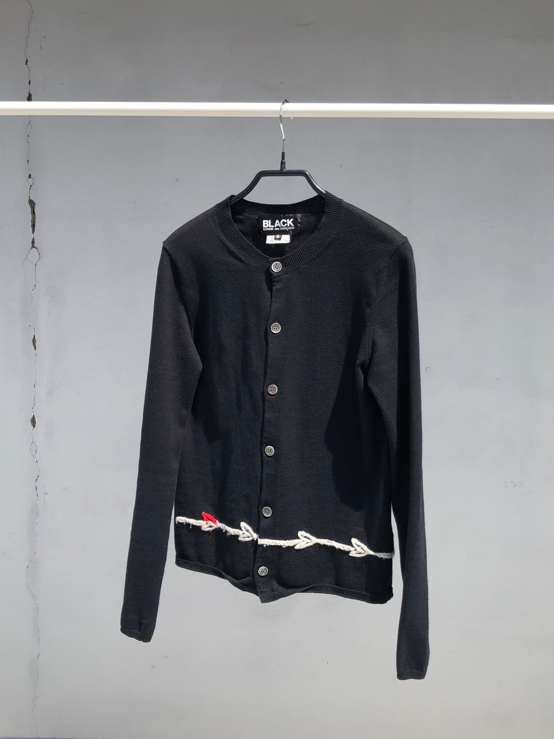 Comme des Garsons Black cardigan 상품이미지1