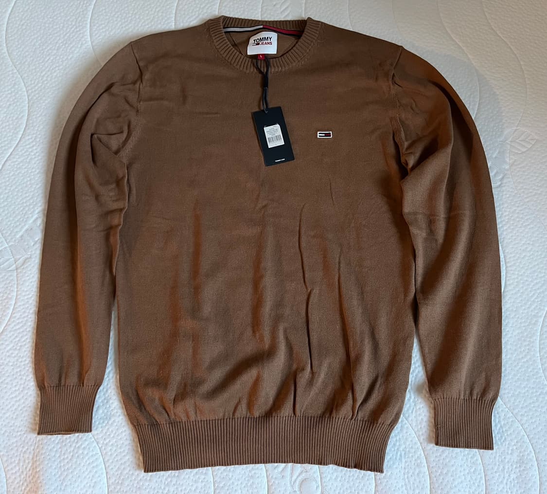 Tommy Hilfiger 카멜색 니트 상품이미지2