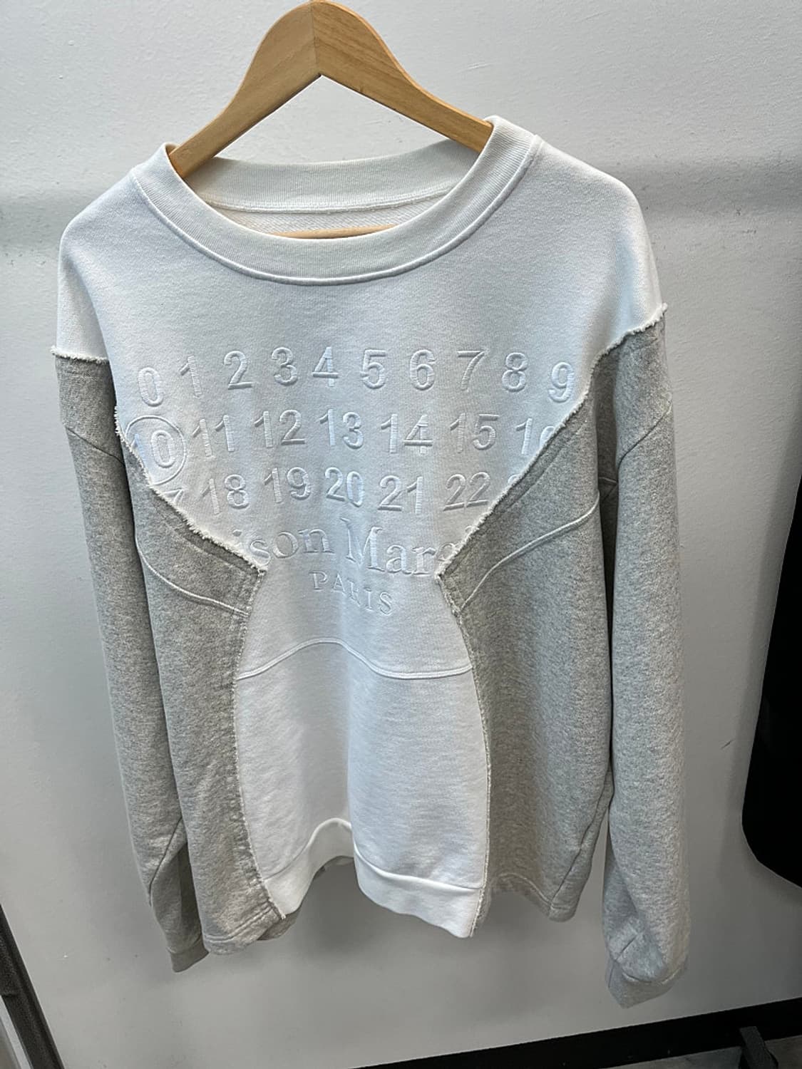 105) 마르지엘라 20AW 디컨스트럭티드 오버 맨투맨  상품이미지4