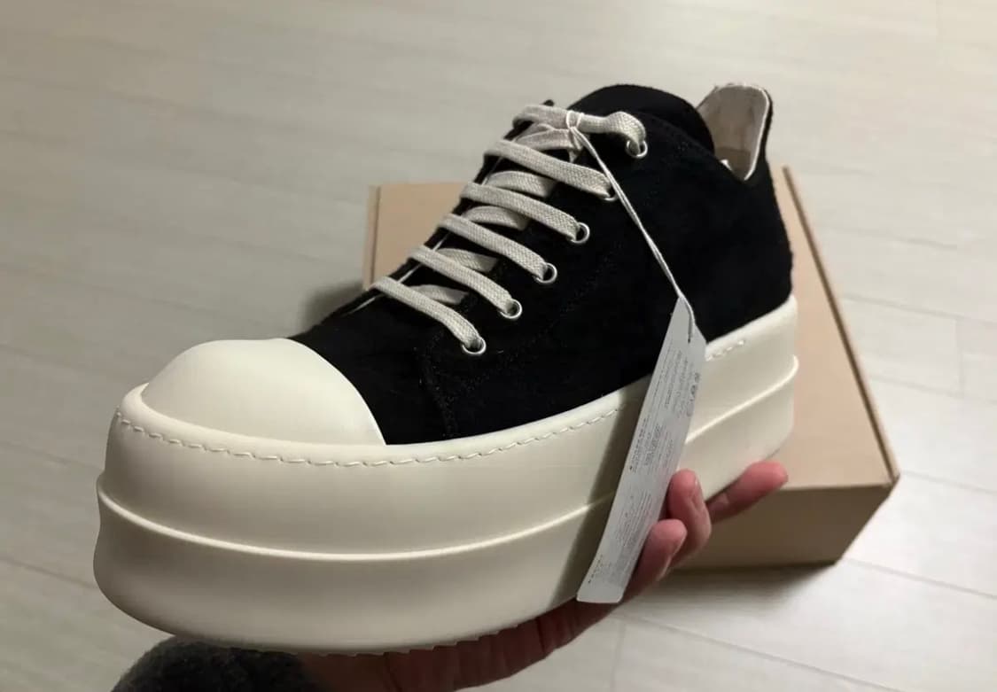 릭오웬스 다크쉐도우 스니커즈 (43) 상품이미지4